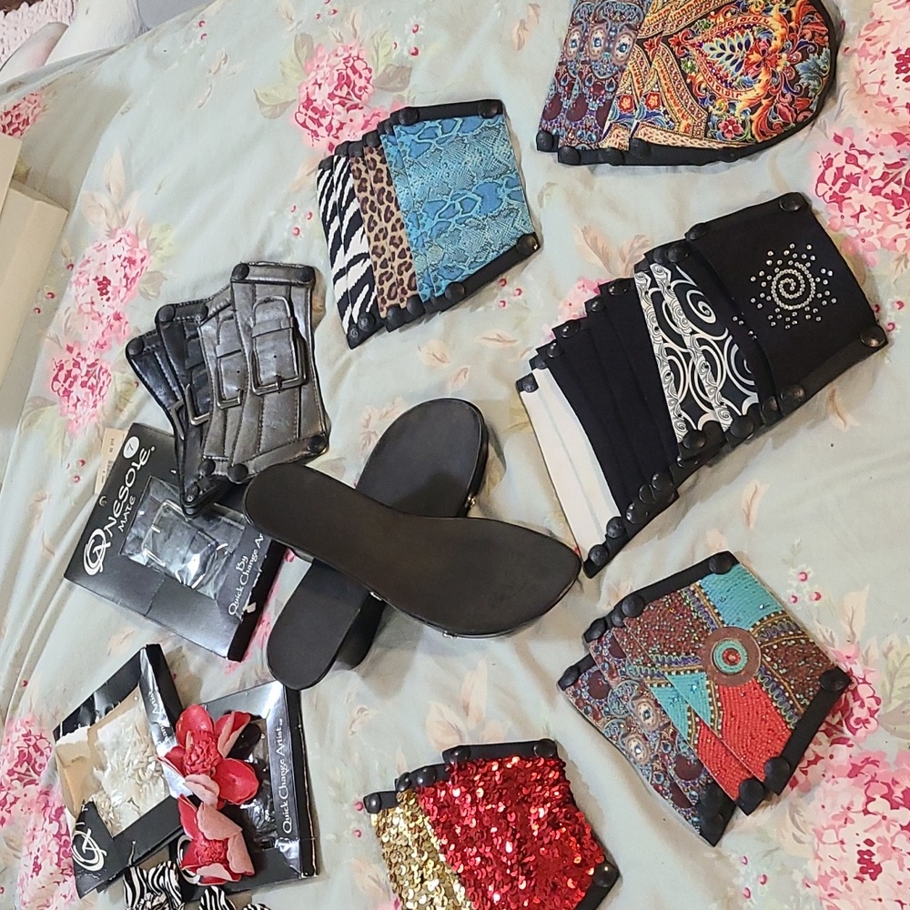 OneSole Wedge shoes with many add ons